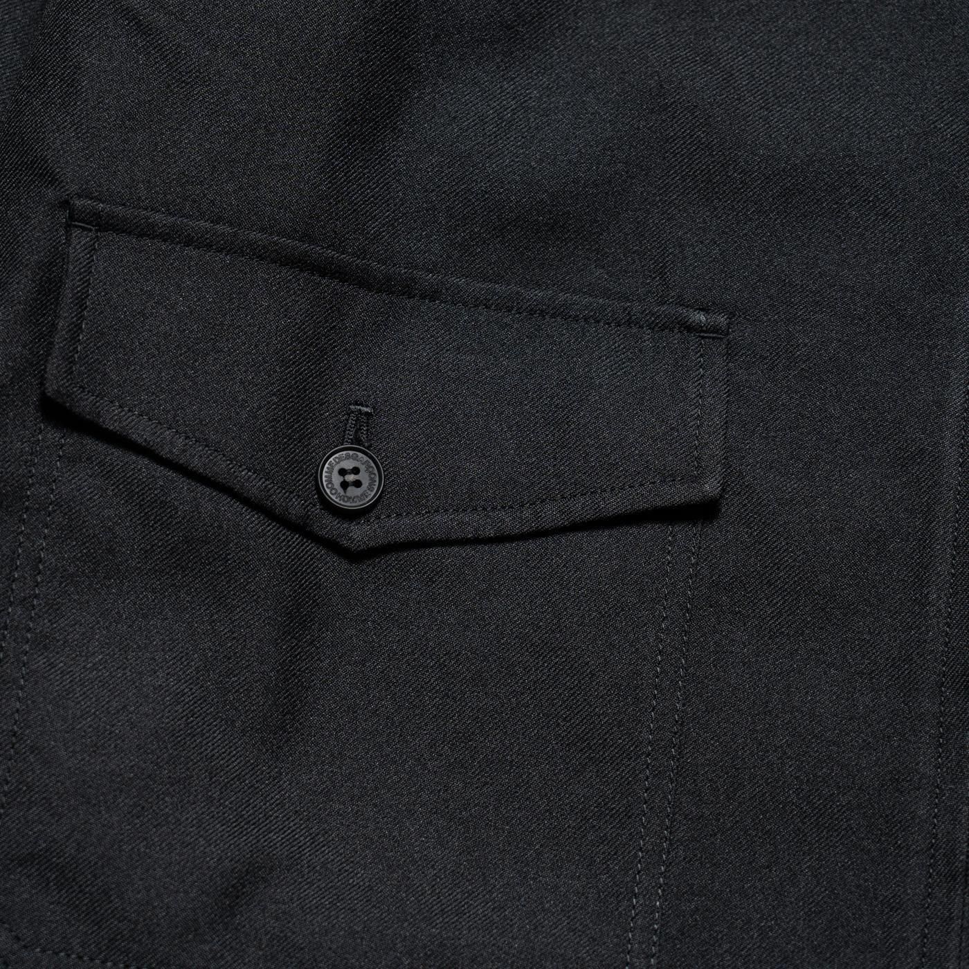 COMME des GARCONS HOMME * HP-J006 Polyester Sarge Zip Up Blouson(2Ÿ)