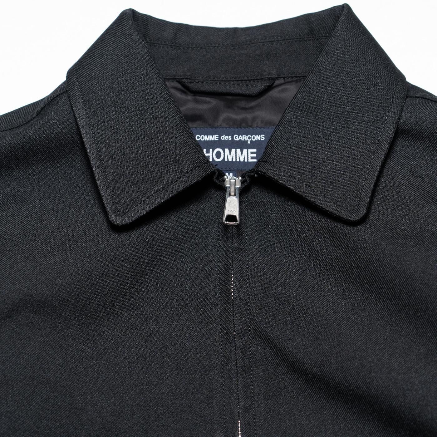 COMME des GARCONS HOMME * HP-J006 Polyester Sarge Zip Up Blouson(2