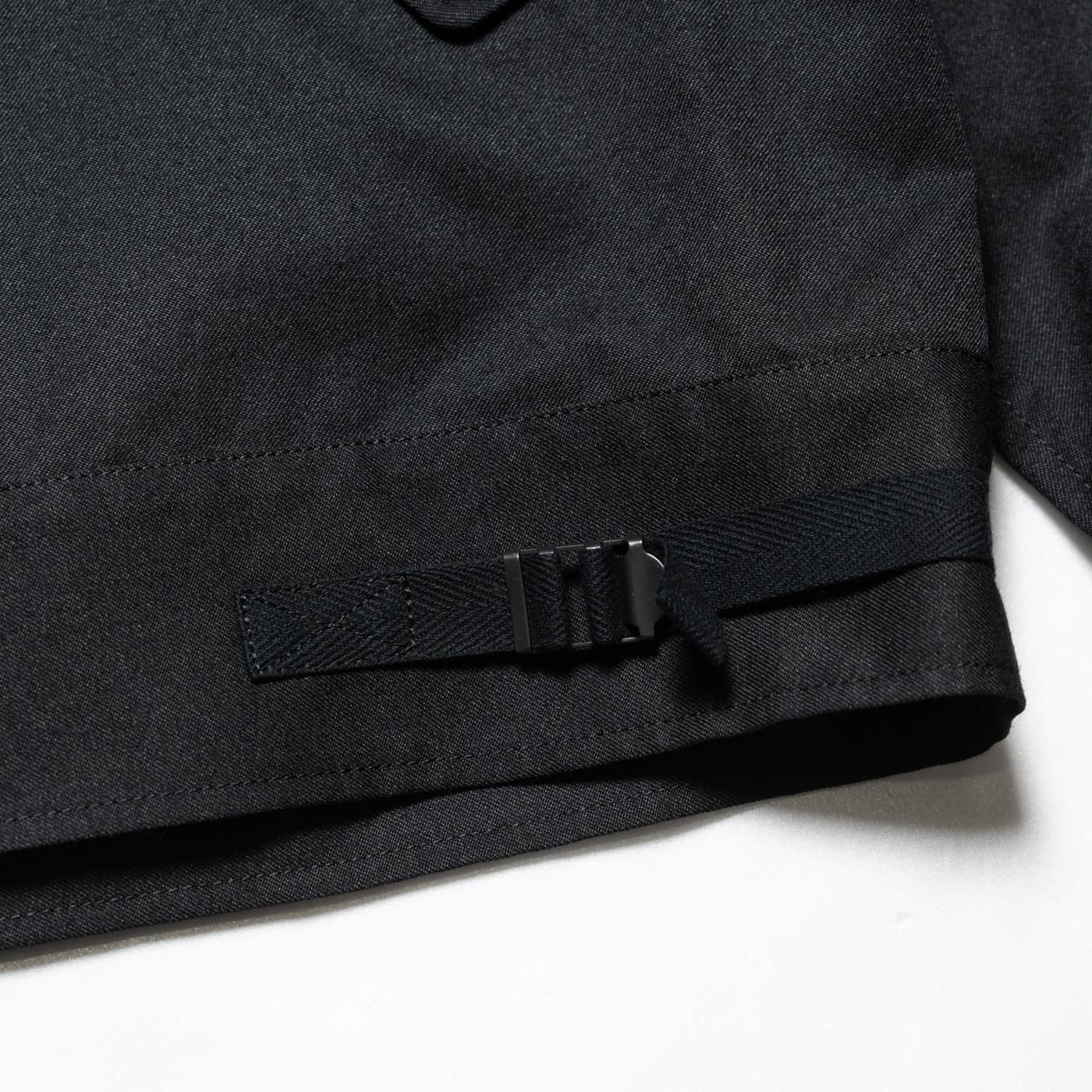 COMME des GARCONS HOMME * HP-J002 Wool Polyester Twill Jacket * Black