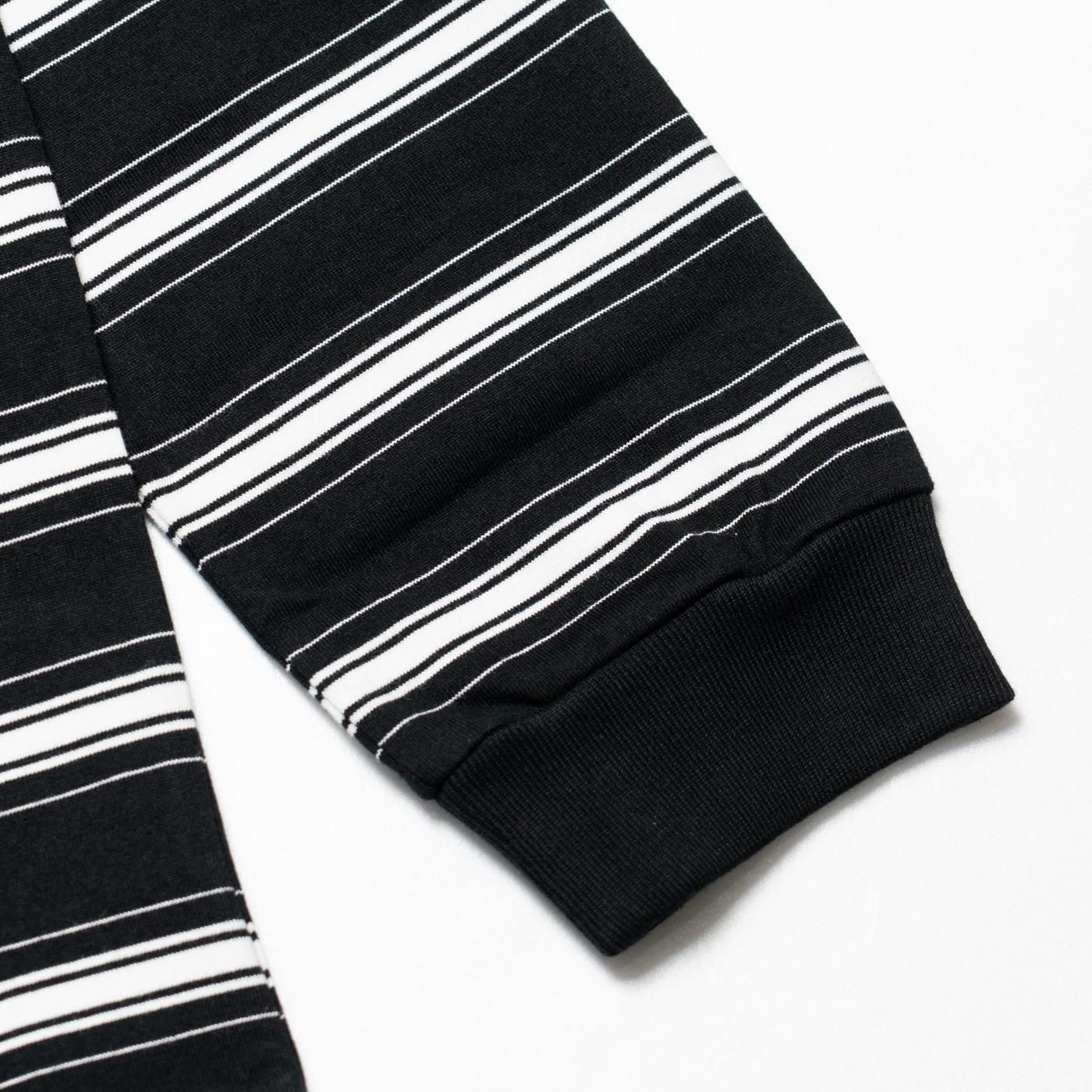 COMME des GARCONS HOMME * HP-T002 Cotton Jersey Border Long Sleeve(3Ÿ)