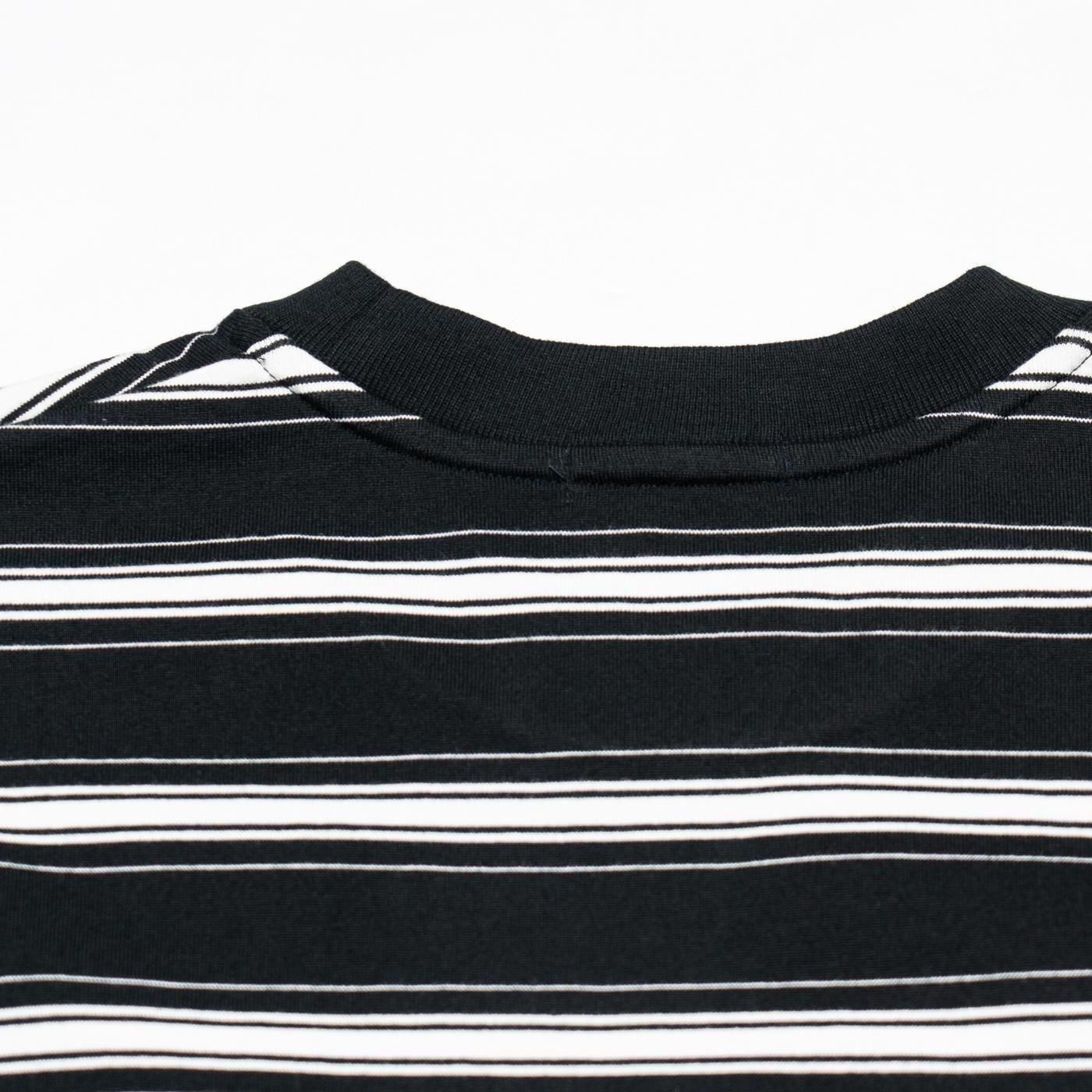 COMME des GARCONS HOMME * HP-T002 Cotton Jersey Border Long Sleeve(3Ÿ)