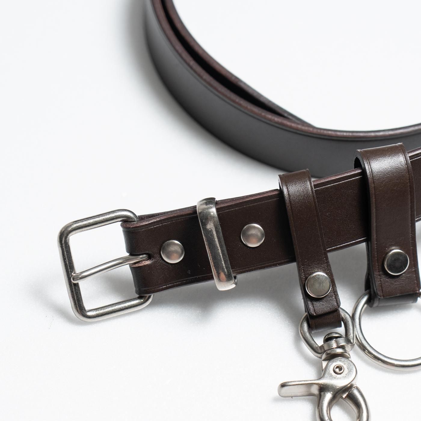 COMME des GARCONS HOMME * HP-K301 Steer Oil Smooth Belt(2Ÿ)