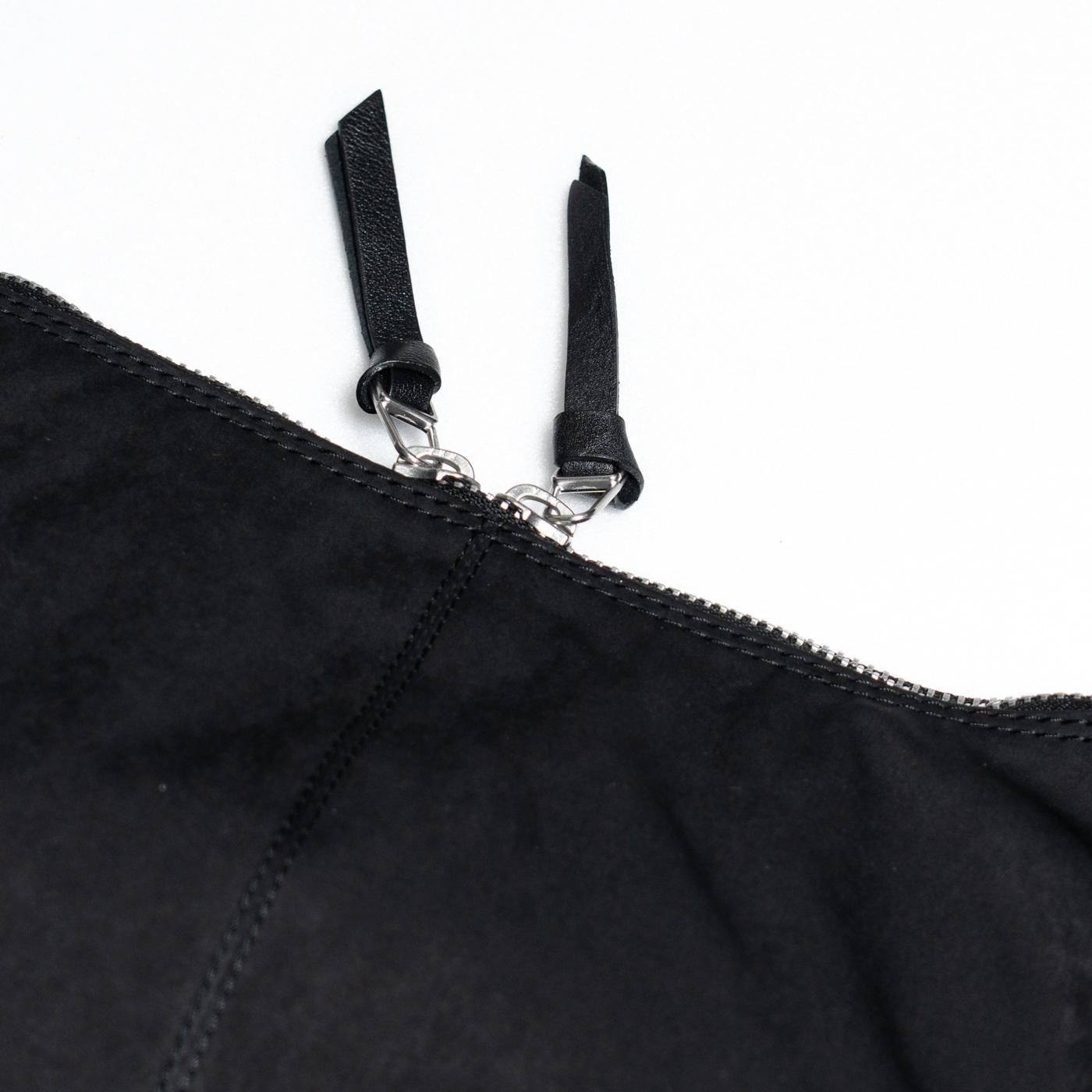 COMME des GARCONS HOMME * HP-K205 Polyester Suede Shoulder Bag * Black