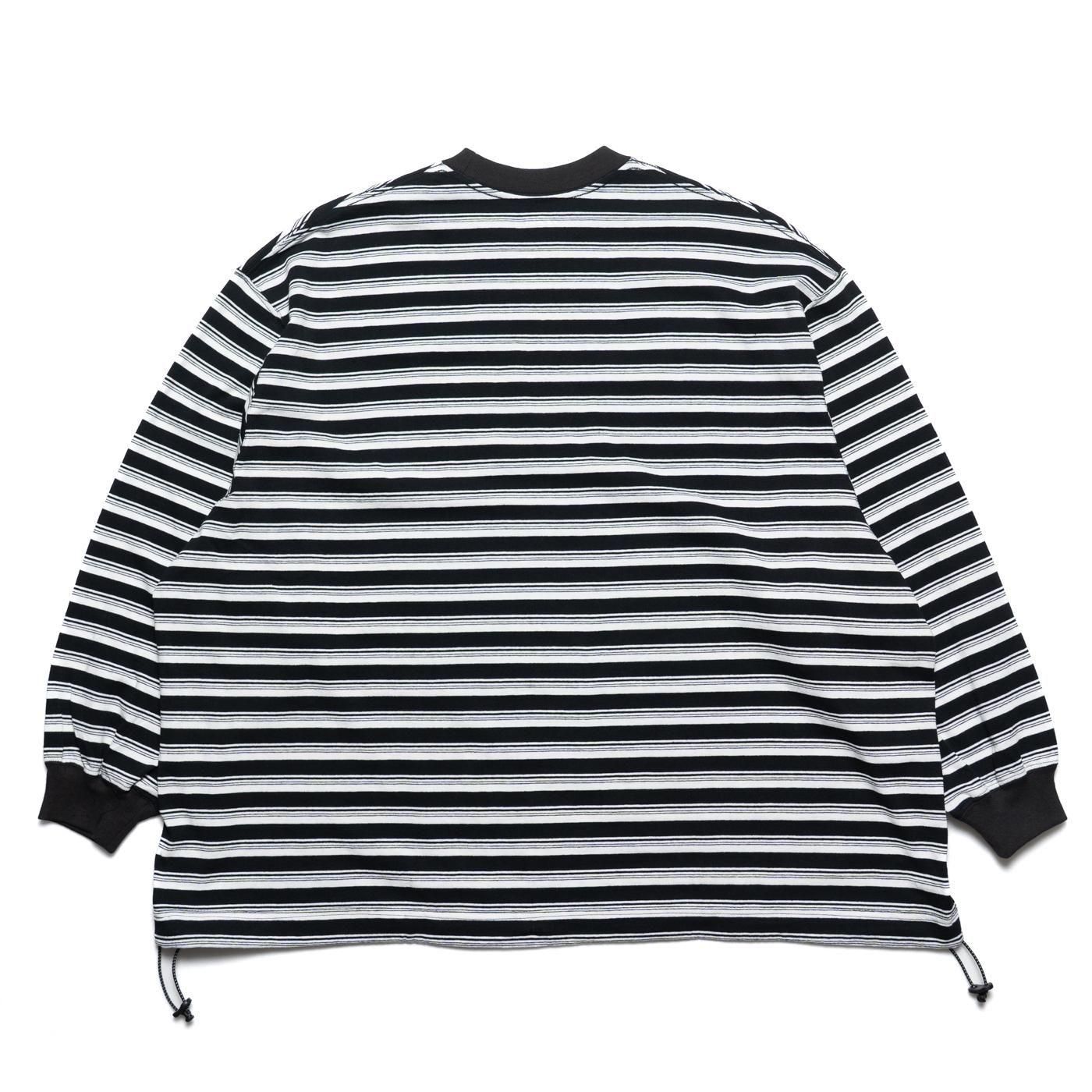 is-ness * BALLOON STRIPES LONG SLEEVE T-SHIRT(3色展開) | public