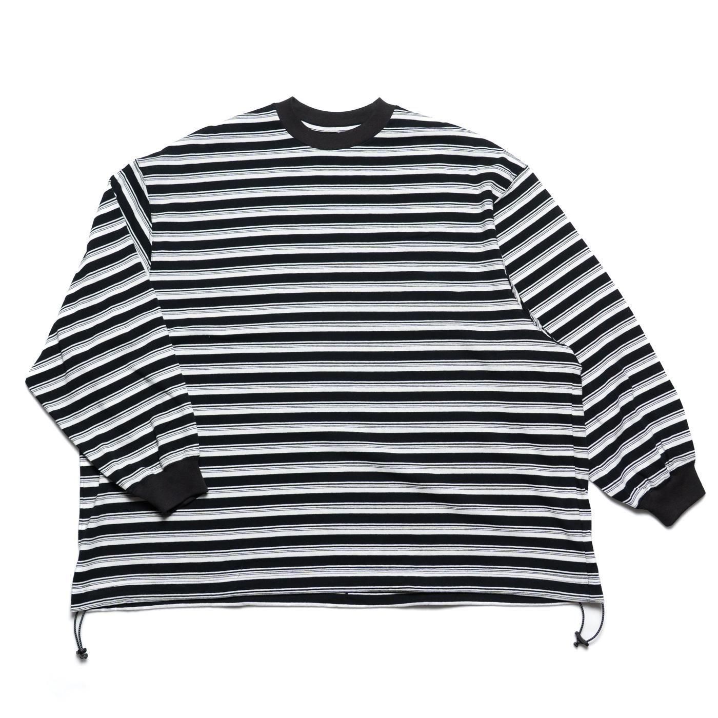 is-ness * BALLOON STRIPES LONG SLEEVE T-SHIRT(3Ÿ)