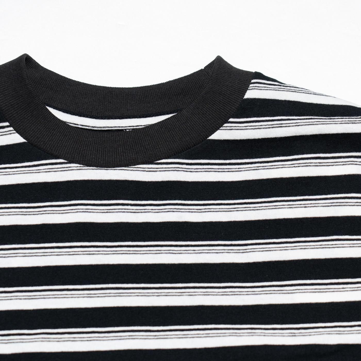 is-ness * BALLOON STRIPES LONG SLEEVE T-SHIRT(3Ÿ)