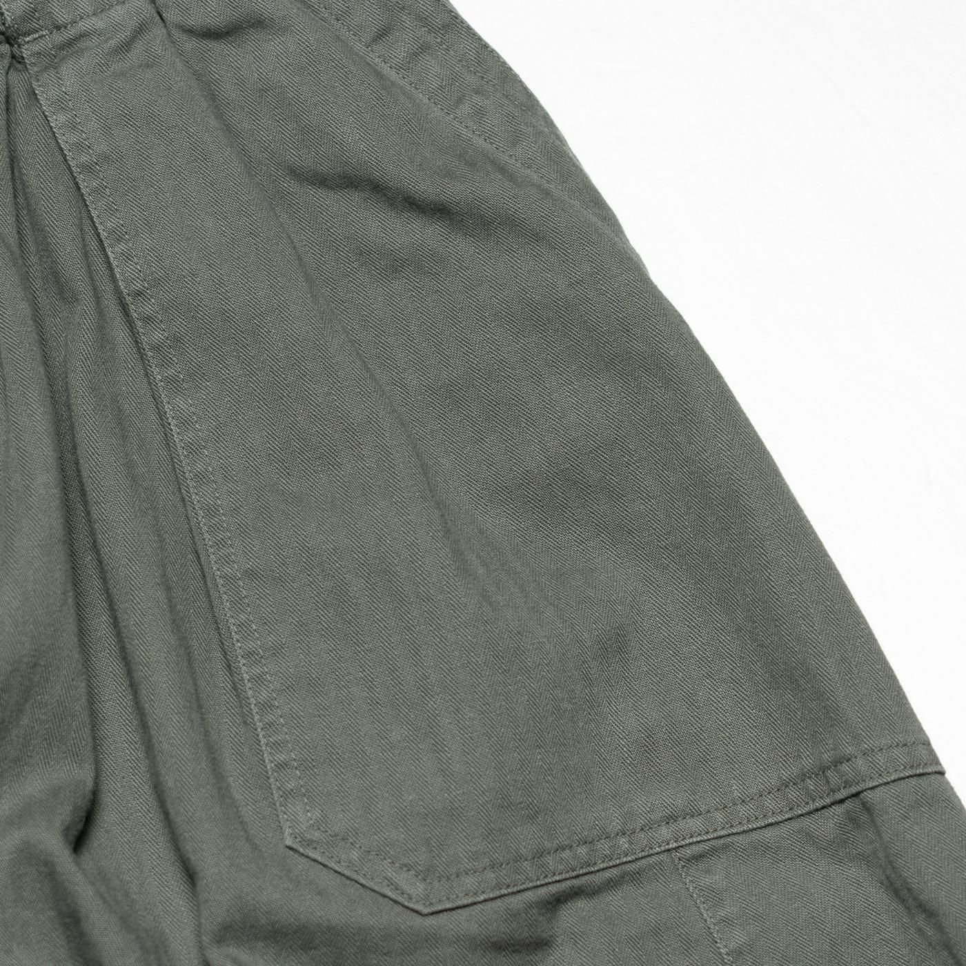 is-ness * HERRINGBONE BALLOON BAKER PANTS * Khaki