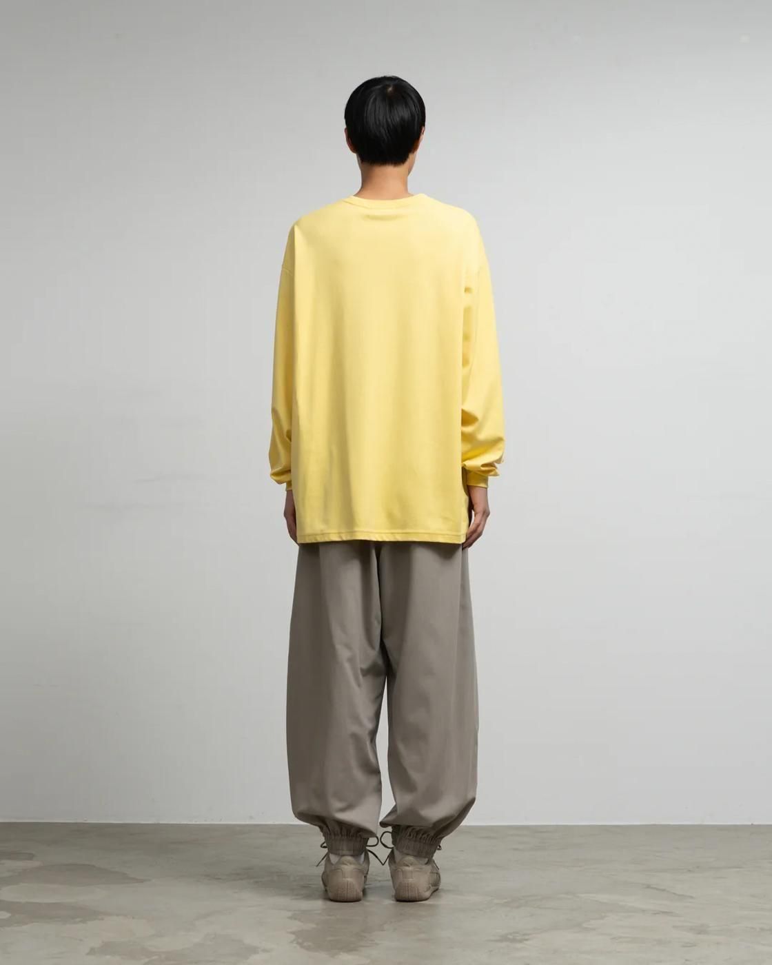 Graphpaper * GM253-70423 Brushed Mockrody Crew Neck L/S Tee(5Ÿ)