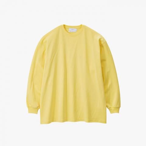 Graphpaper * GM253-70423 Brushed Mockrody Crew Neck L/S Tee(5Ÿ)