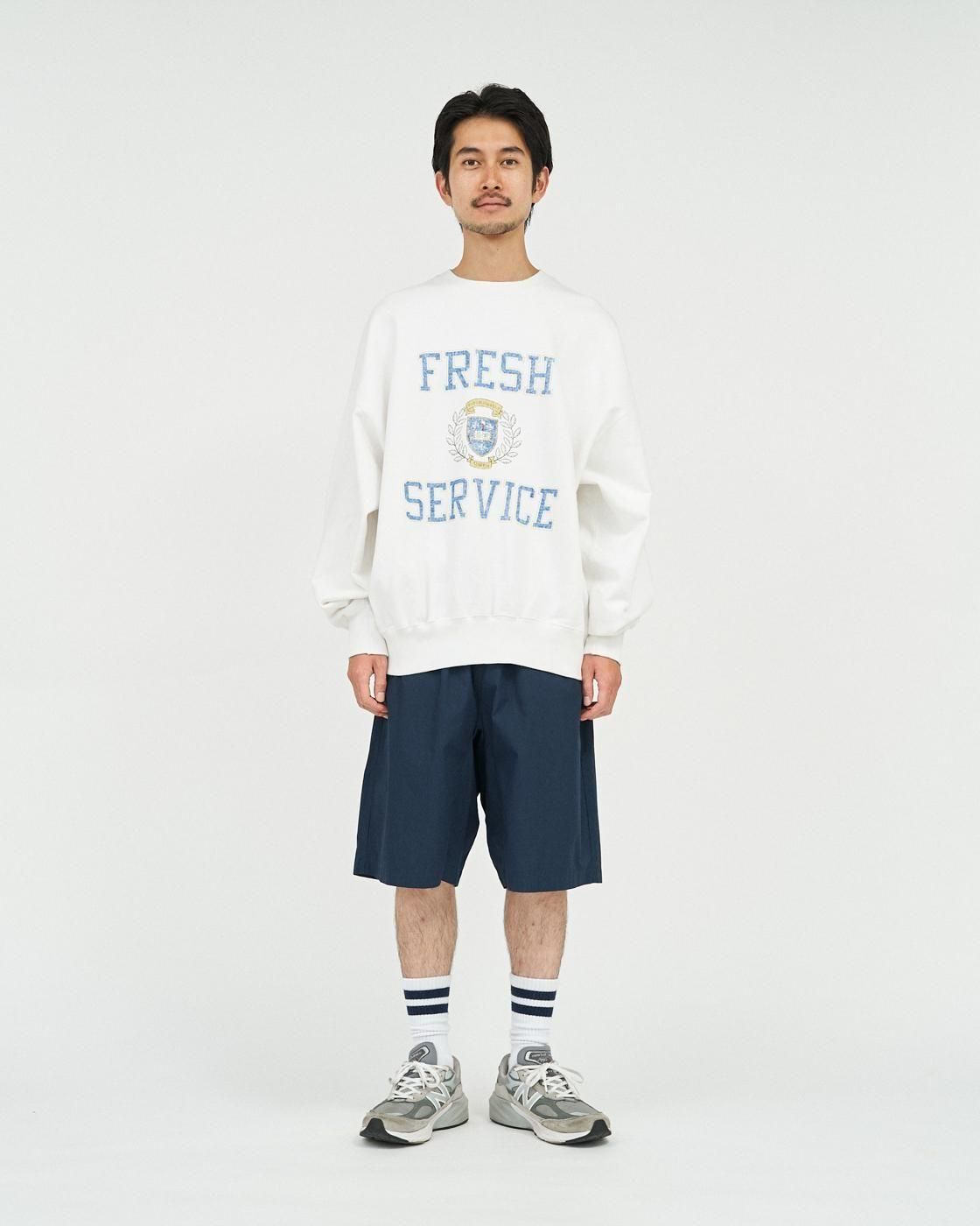 FreshService * FSC253-70017 LIGHT OZ CREW NECK SWEAT COLLEGE(4Ÿ)