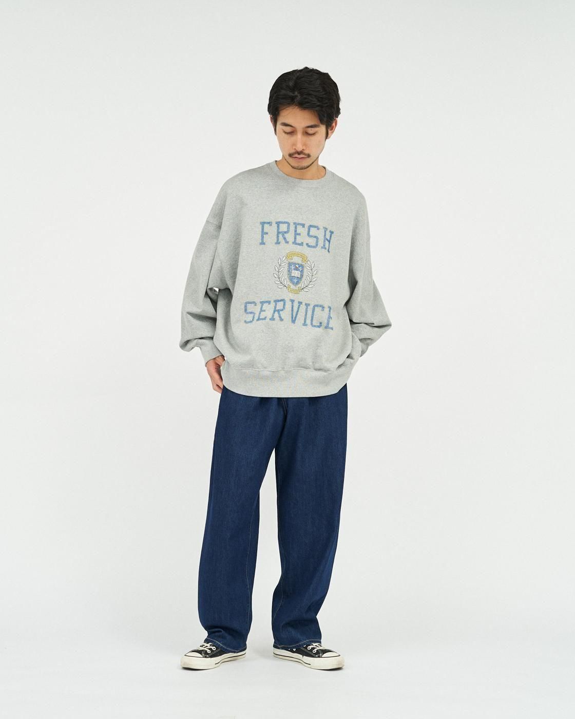 FreshService * FSC253-70017 LIGHT OZ CREW NECK SWEAT COLLEGE(4Ÿ)