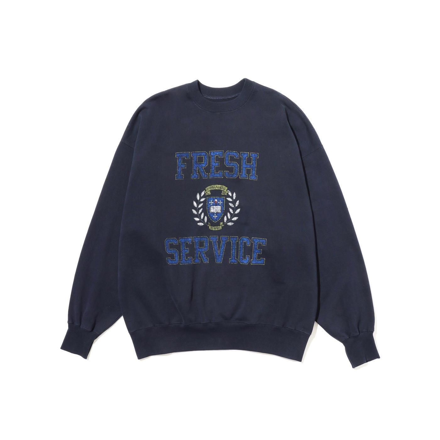FreshService * FSC253-70017 LIGHT OZ CREW NECK SWEAT COLLEGE(4Ÿ)