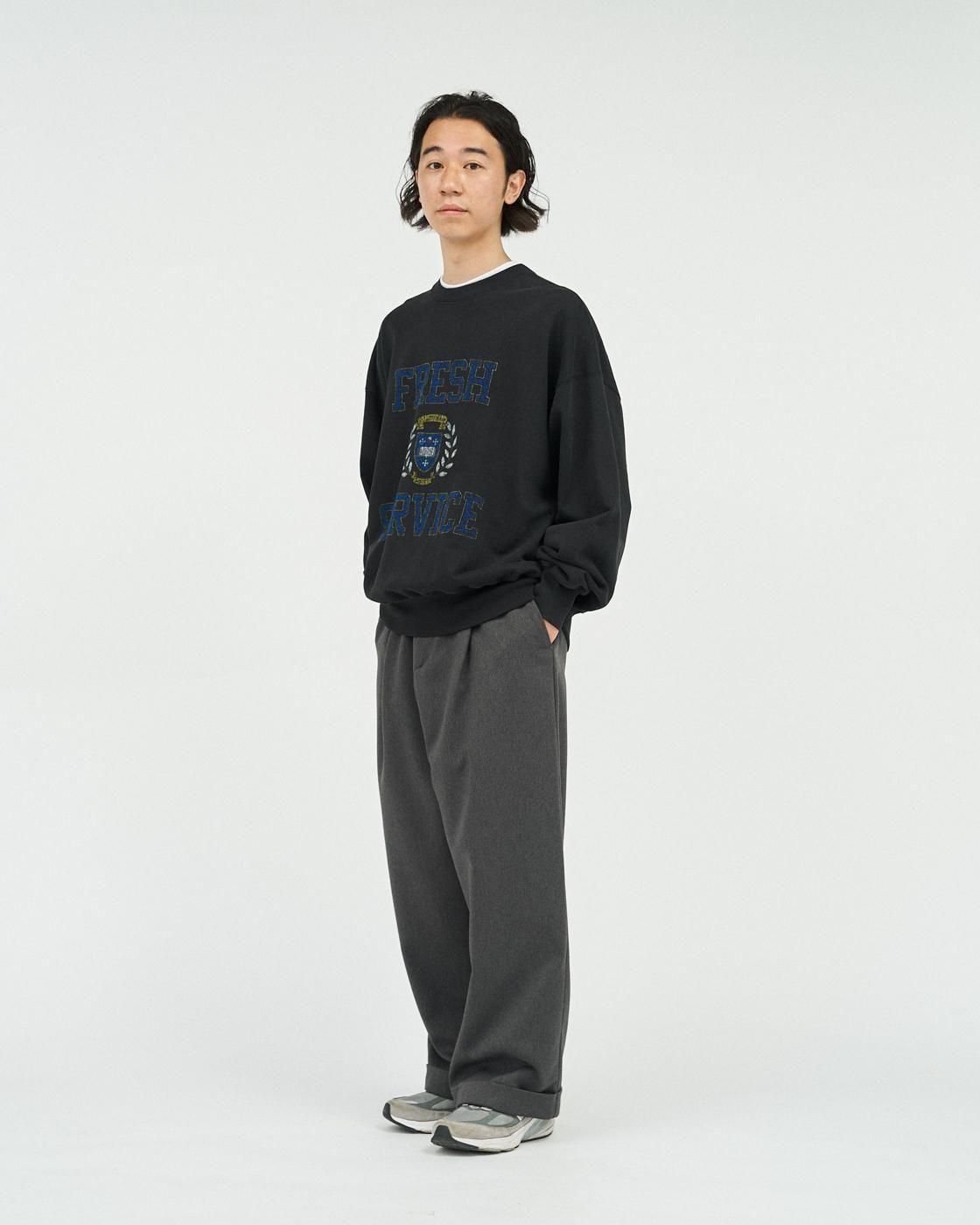 FreshService * FSC253-70017 LIGHT OZ CREW NECK SWEAT COLLEGE(4Ÿ)