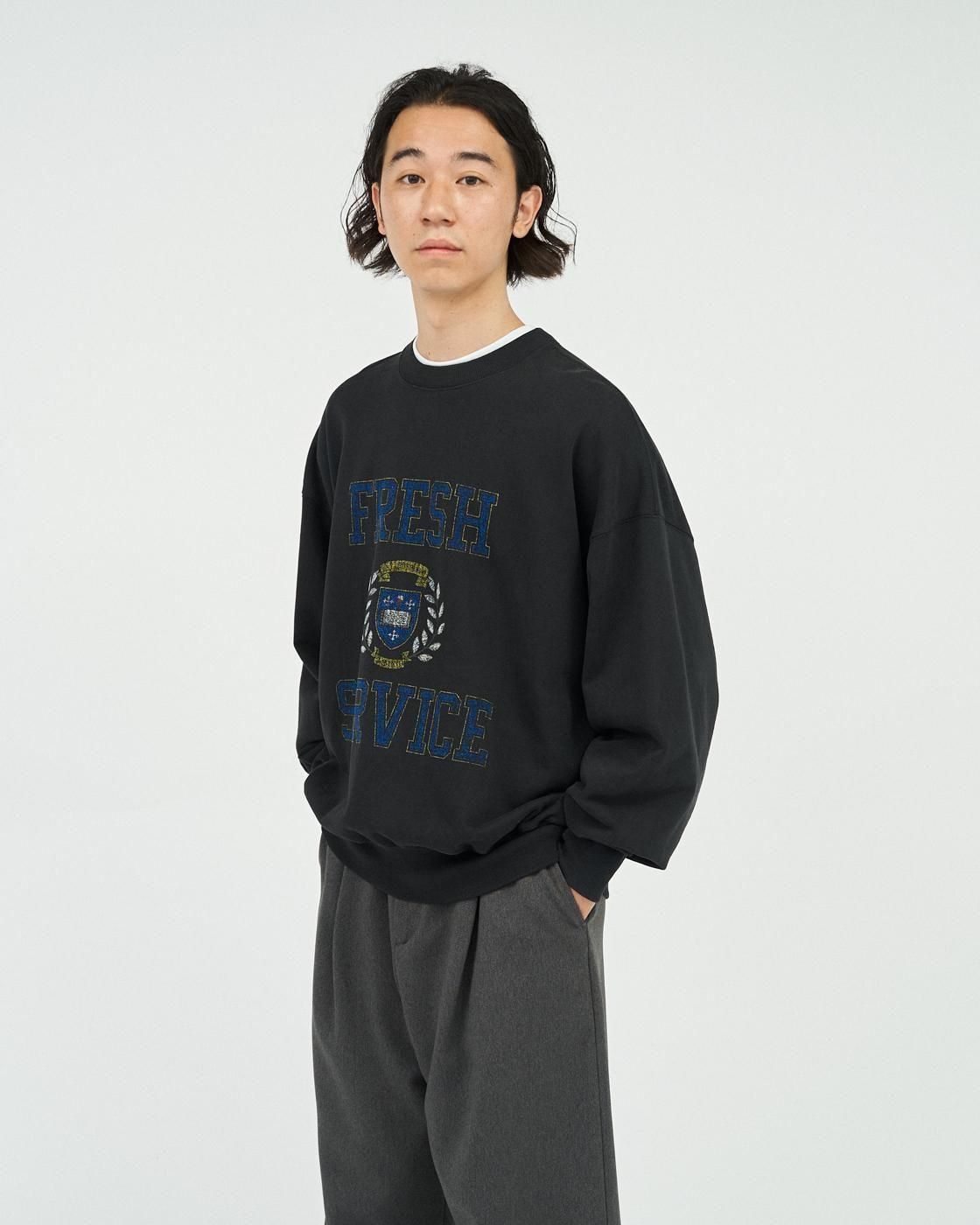FreshService * FSC253-70017 LIGHT OZ CREW NECK SWEAT