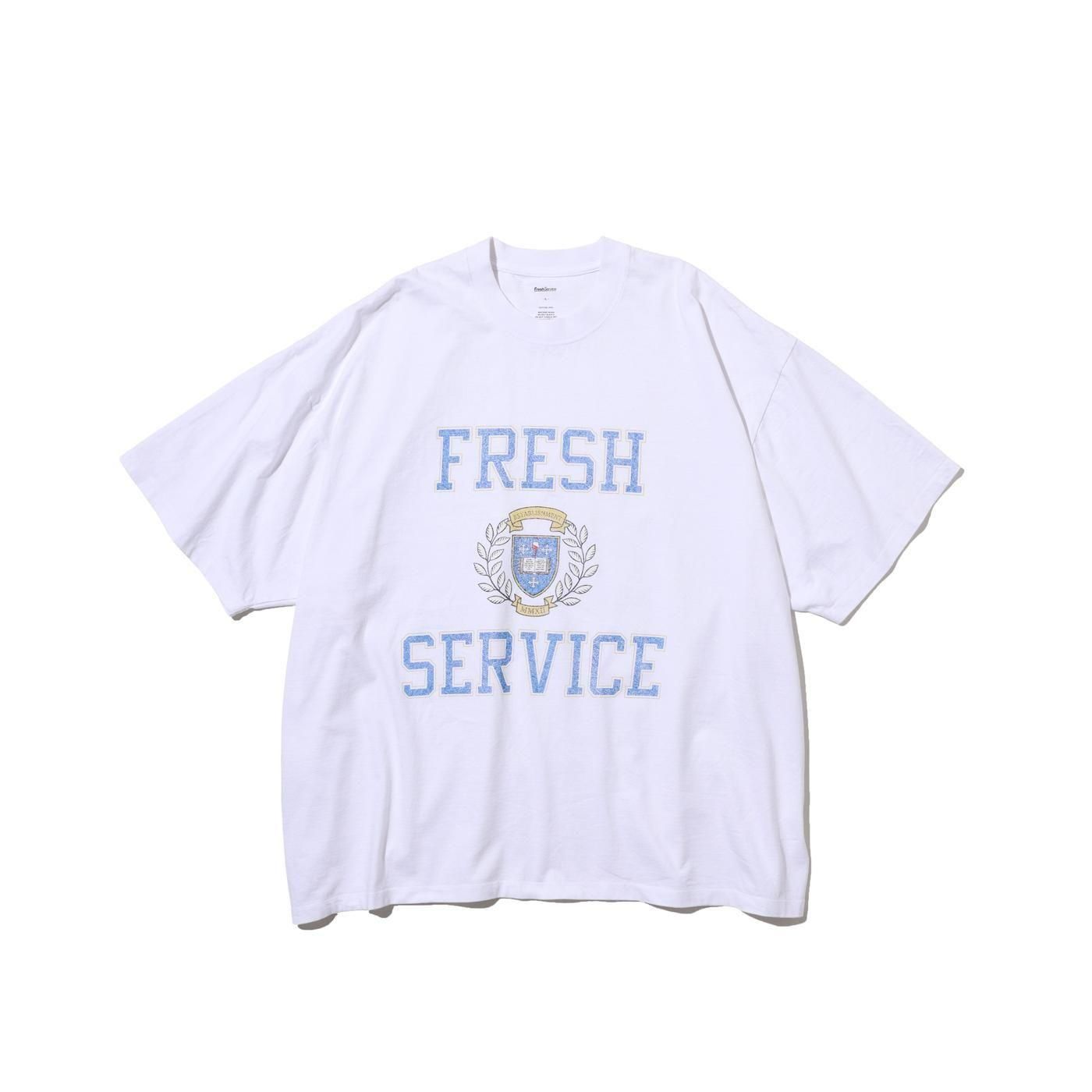 FreshService * FSC253-70013 CORPORATE PRINTED S/S TEE COLLEGE(4Ÿ)