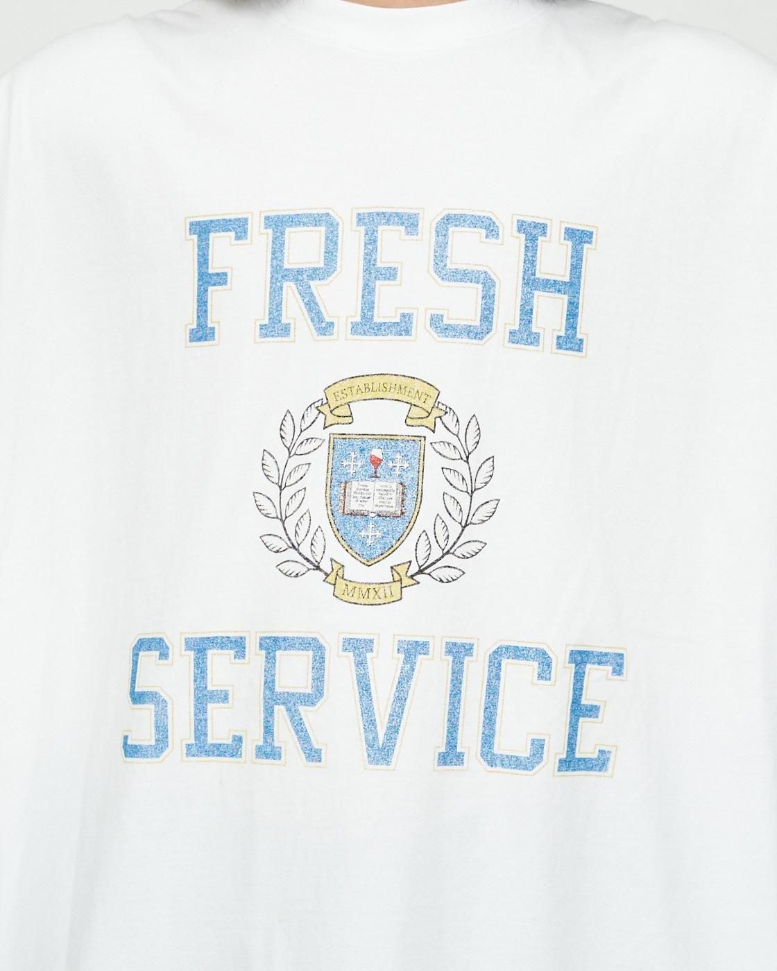 FreshService * FSC253-70013 CORPORATE PRINTED S/S TEE COLLEGE(4Ÿ)