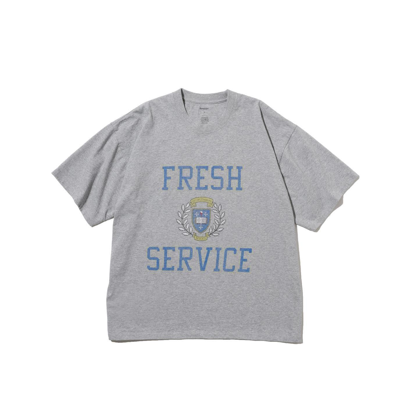 FreshService * FSC253-70013 CORPORATE PRINTED S/S TEE COLLEGE(4Ÿ)