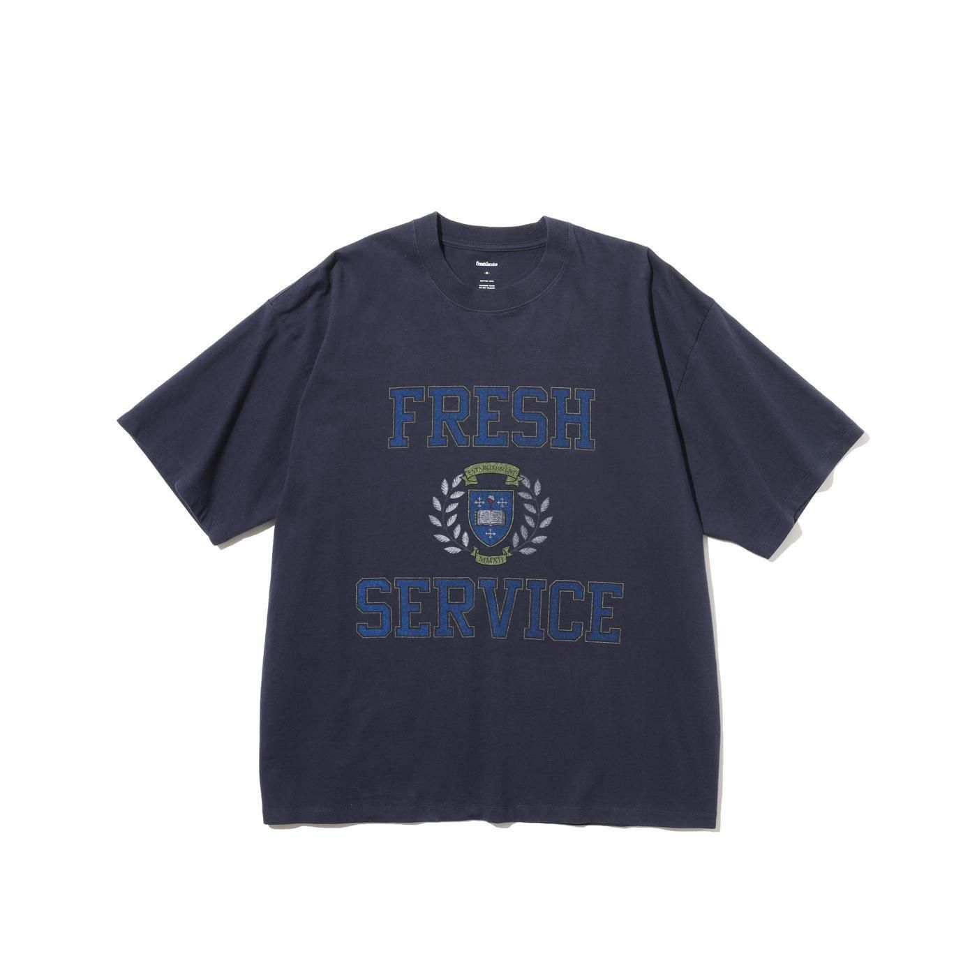 FreshService * FSC253-70013 CORPORATE PRINTED S/S TEE COLLEGE(4Ÿ)