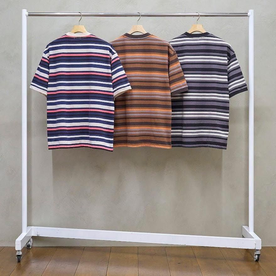 UNUSED * US2532 Short Sleeve Border T-Shirt(3色展開)