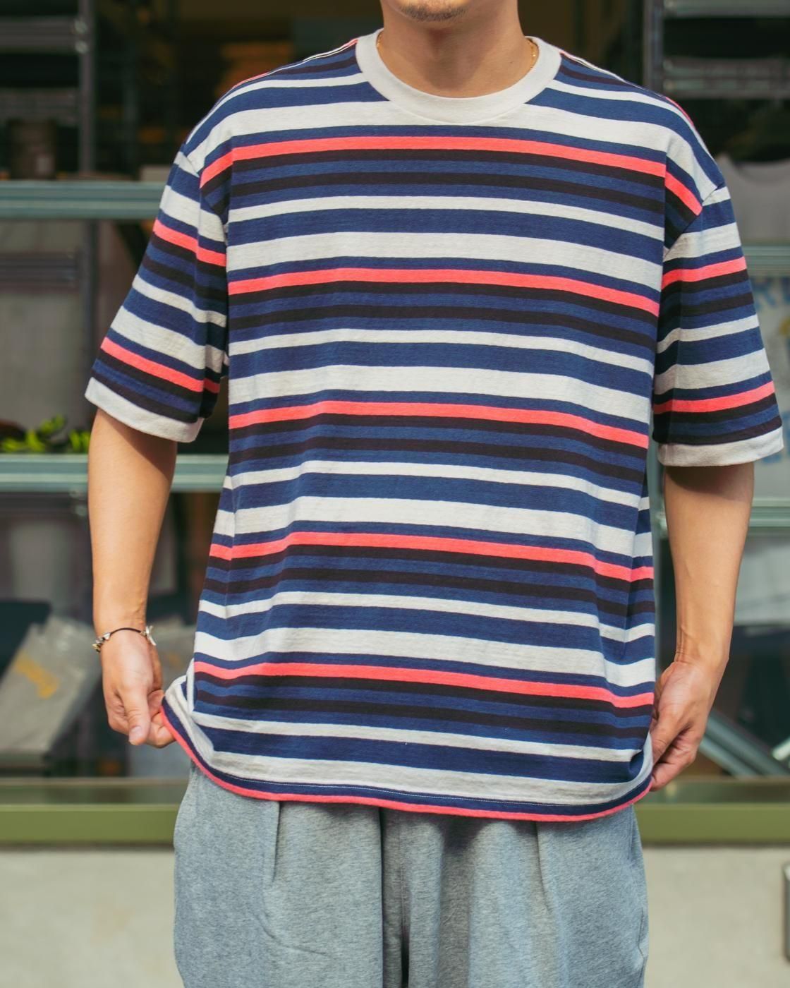 【UNUSED】Long border sleeve t-shirt size3 UNUSED * US2531 Long Sleeve Border T-Shirt(3色展開) | public