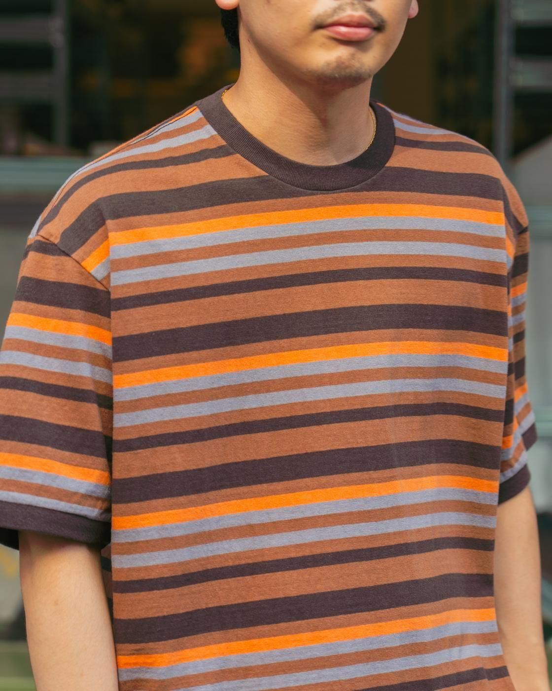 UNUSED * US2532 Short Sleeve Border T-Shirt(3色展開) | public