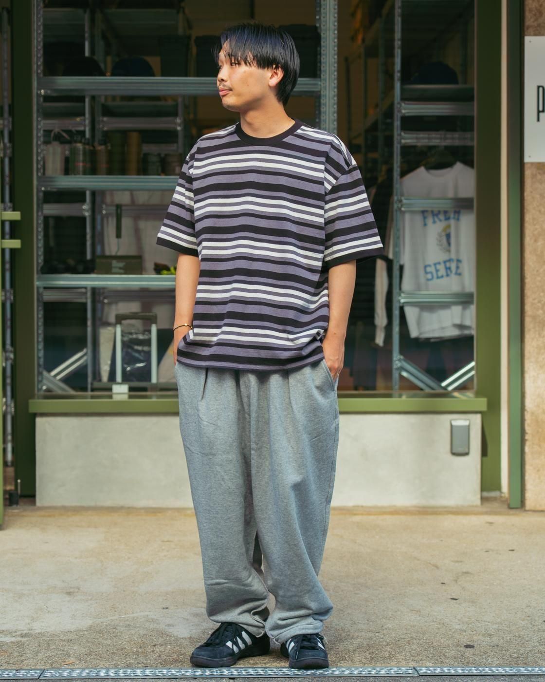 トップス 25ss everyone border short sleeve T XL トップス 25ss everyone border short sleeve T XL トップス everyone