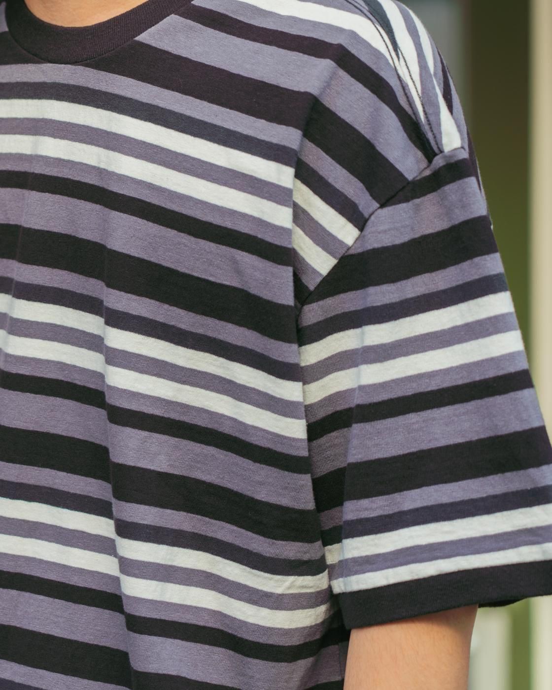 UNUSED * US2532 Short Sleeve Border T-Shirt(3色展開) | public