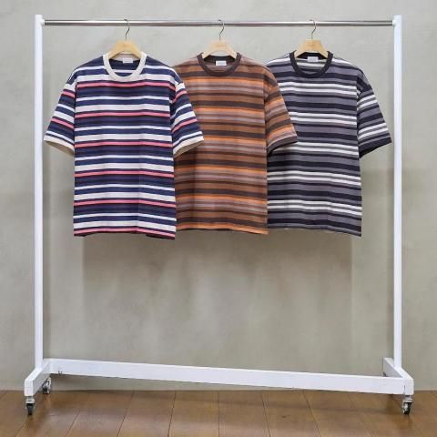 UNUSED * US2532 Short Sleeve Border T-Shirt(3Ÿ)