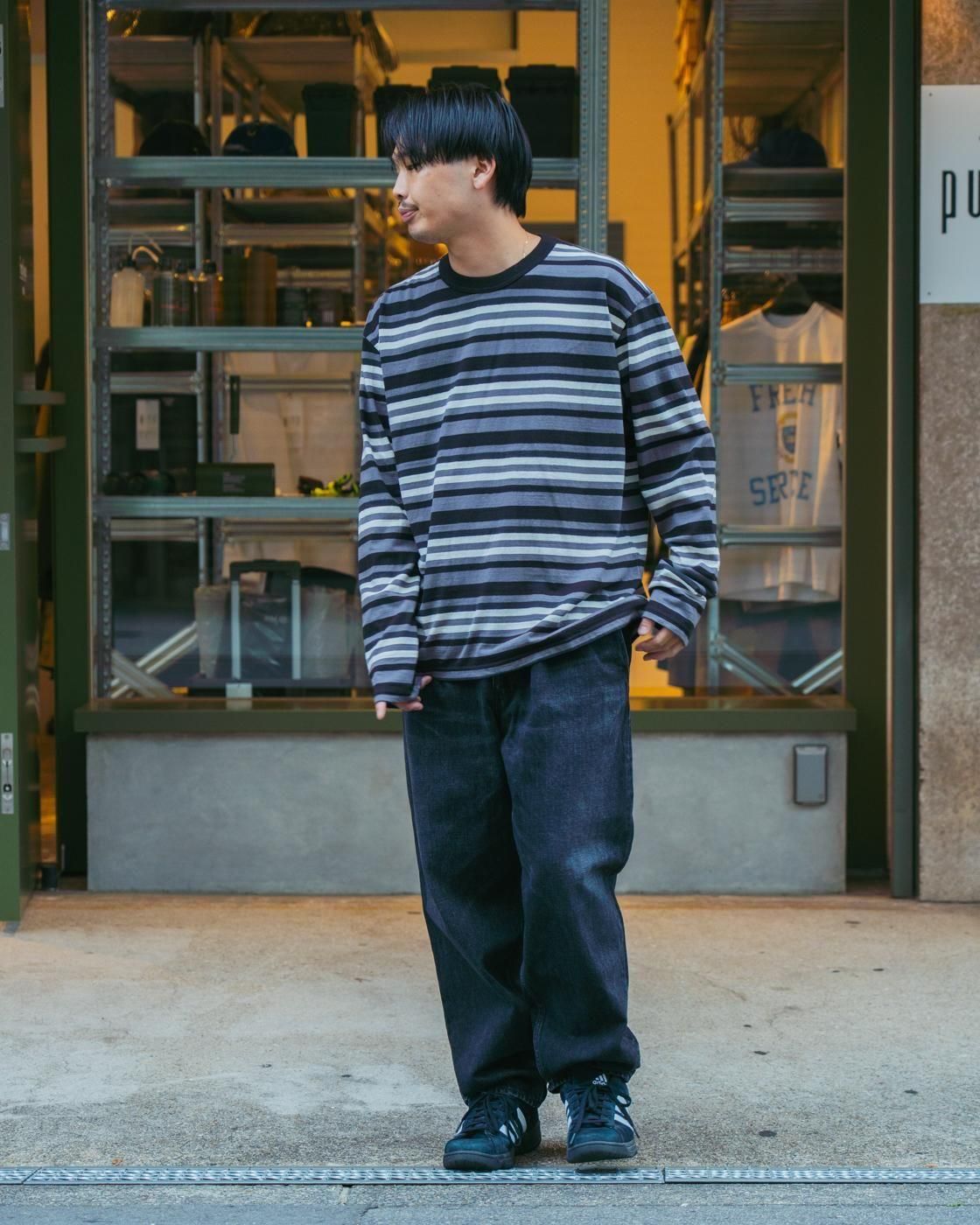 UNUSED * US2531 Long Sleeve Border T-Shirt(3Ÿ)