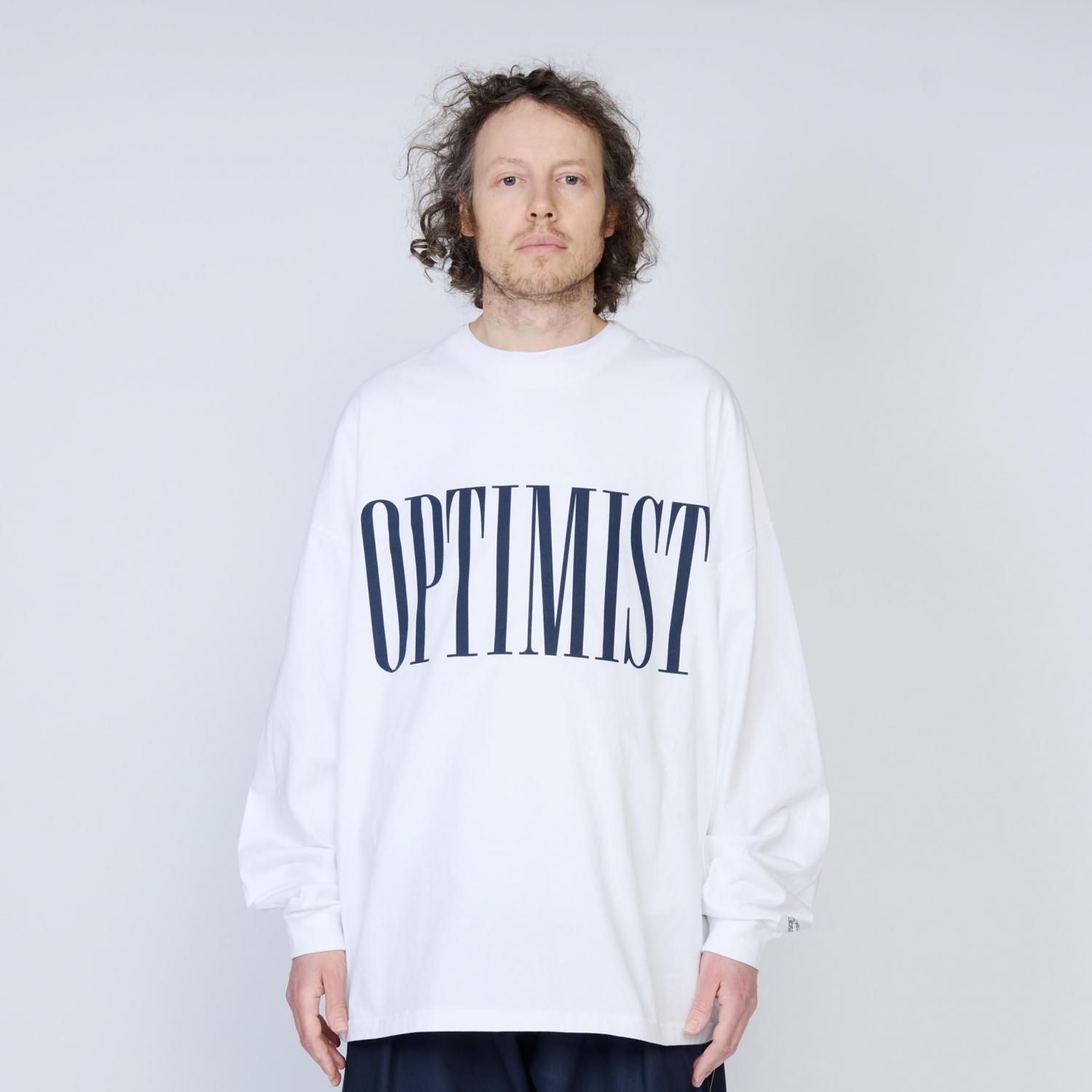 UNTRACE ロゴ長袖カットソー ホワイト UNTRACE ロゴ長袖カットソー ホワイト UNTRACE ロゴ長袖カットソー