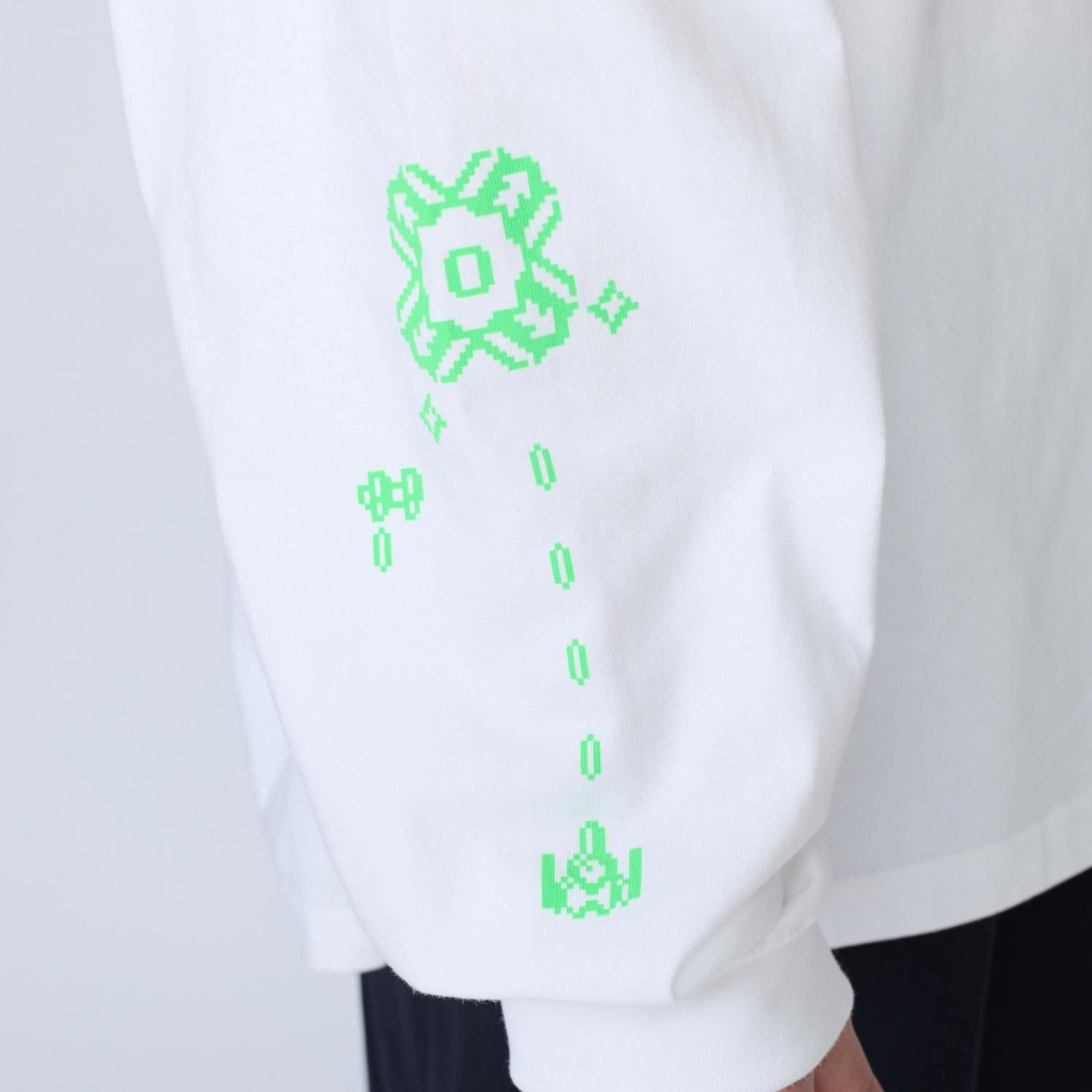 UNTRACE * _213 L/S Graphic Tee_3 * White