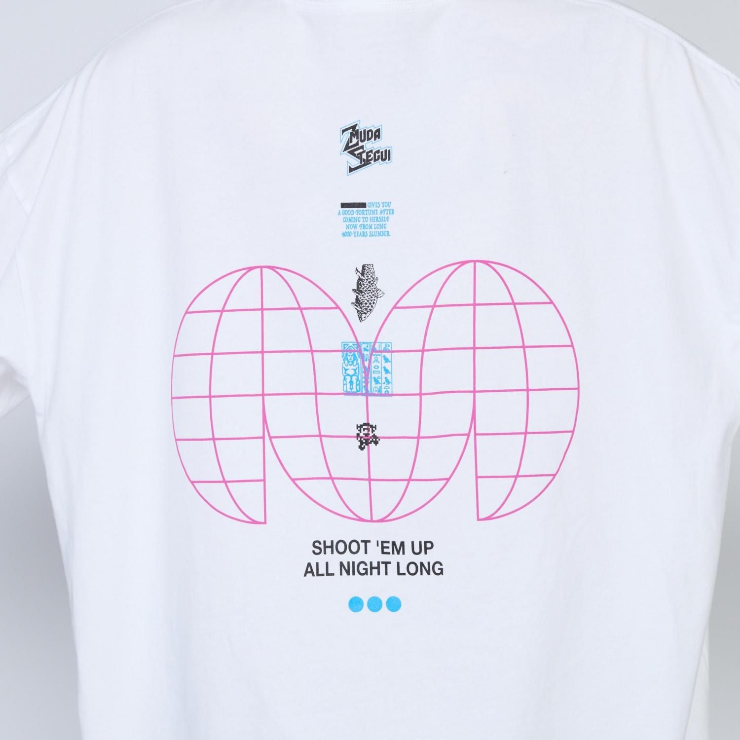 UNTRACE * _213 L/S Graphic Tee_3 * White