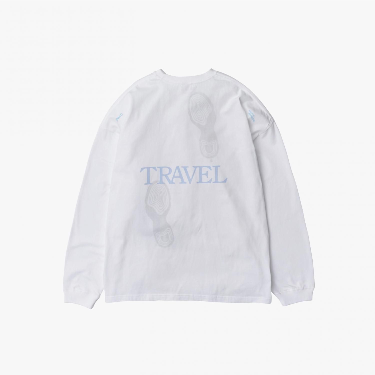 UNTRACE * _216 L/S Graphic Tee_6 * White