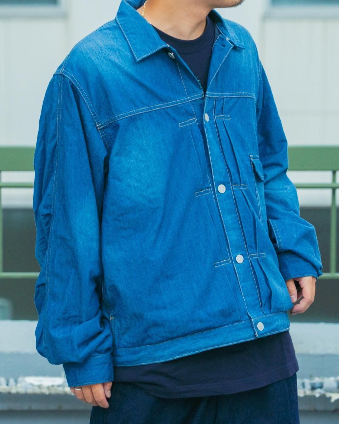DAIWA PIER39 * BJ-41025W TECH DENIM JACKET * Indigo
