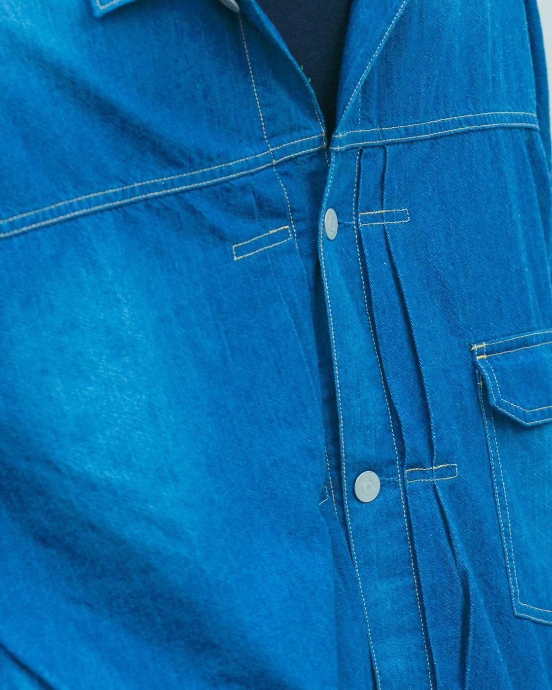 DAIWA PIER39 * BJ-41025W TECH DENIM JACKET * Indigo
