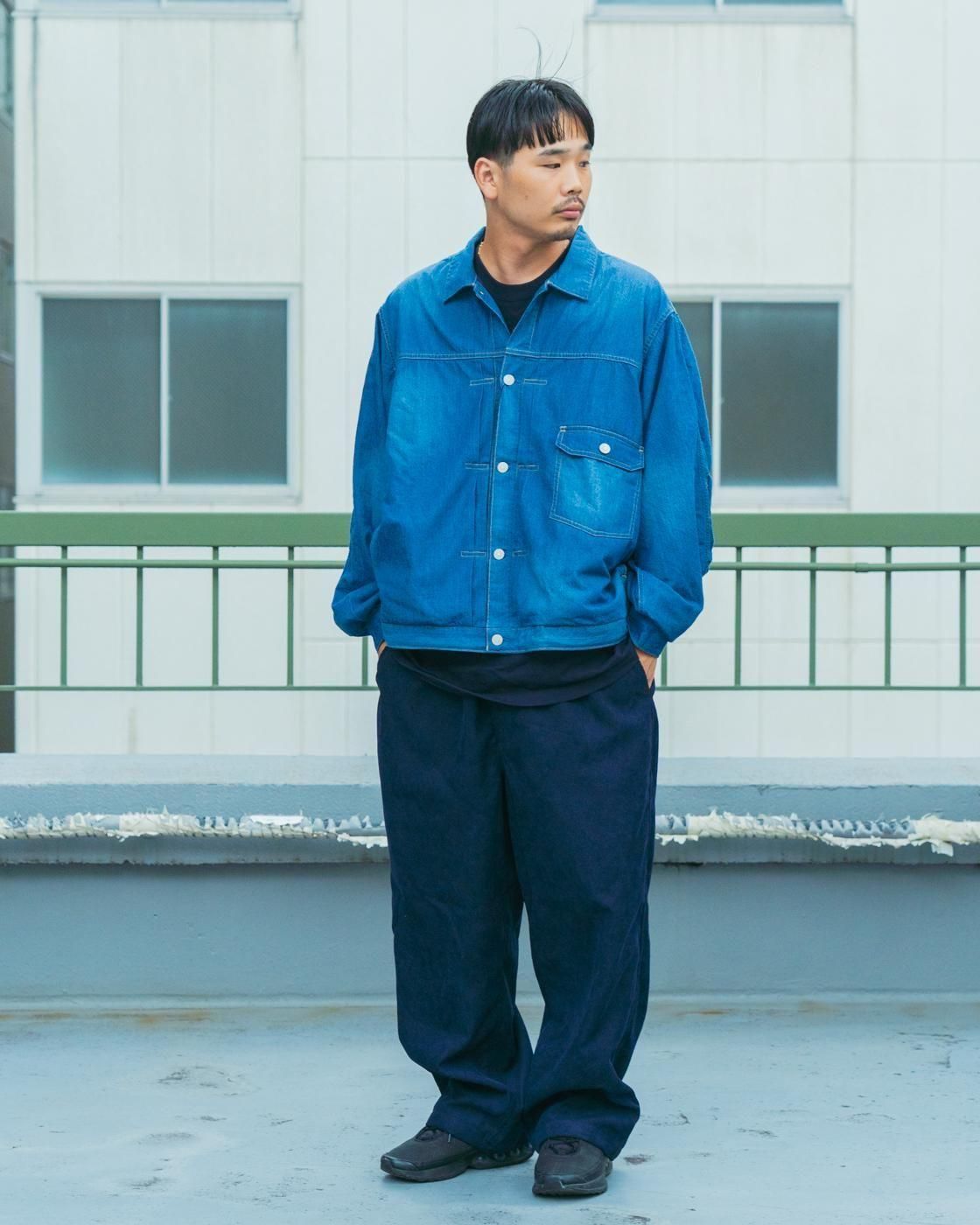 DAIWA PIER39 * BJ-41025W TECH DENIM JACKET * Indigo