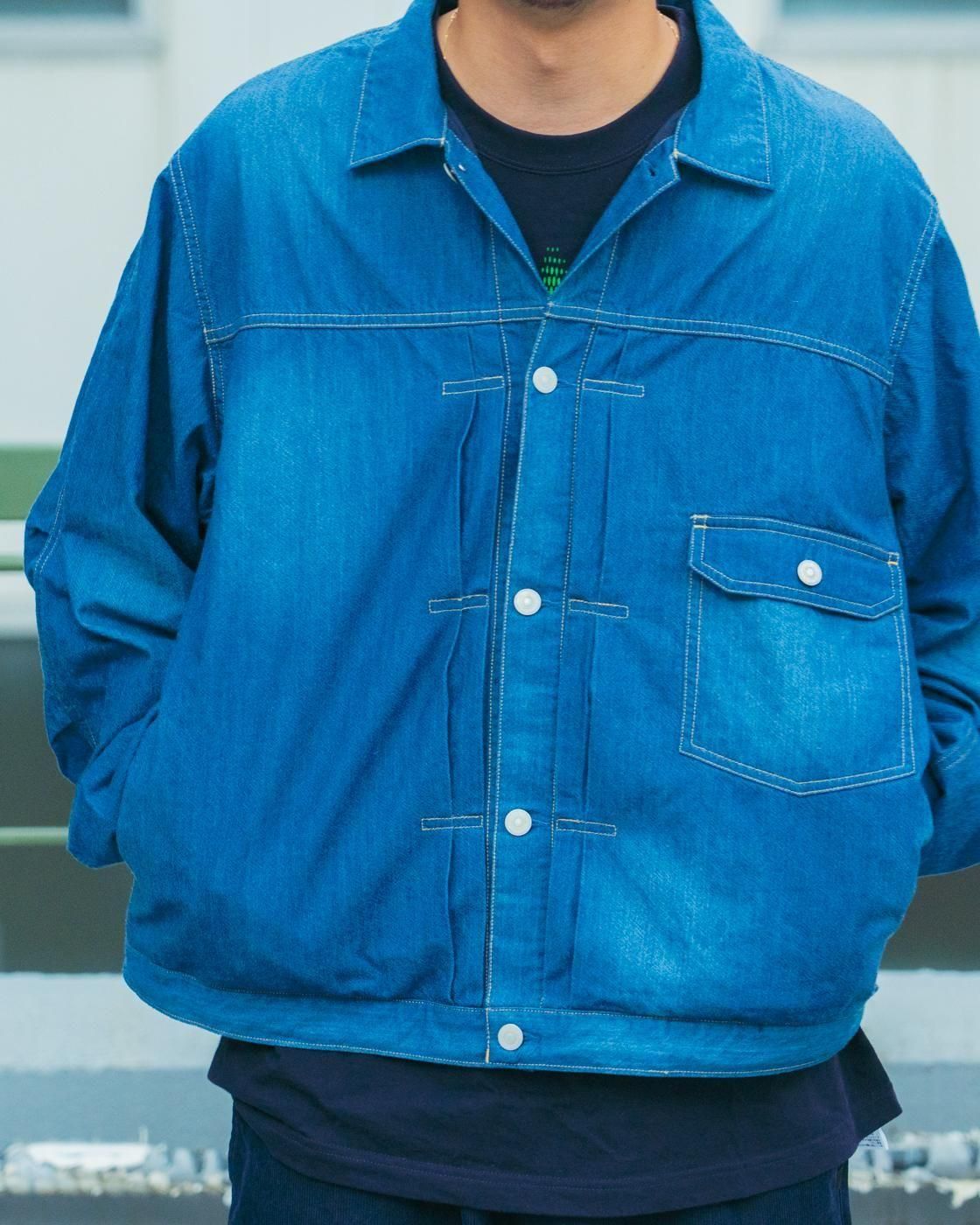 DAIWA PIER39 * BJ-41025W TECH DENIM JACKET * Indigo