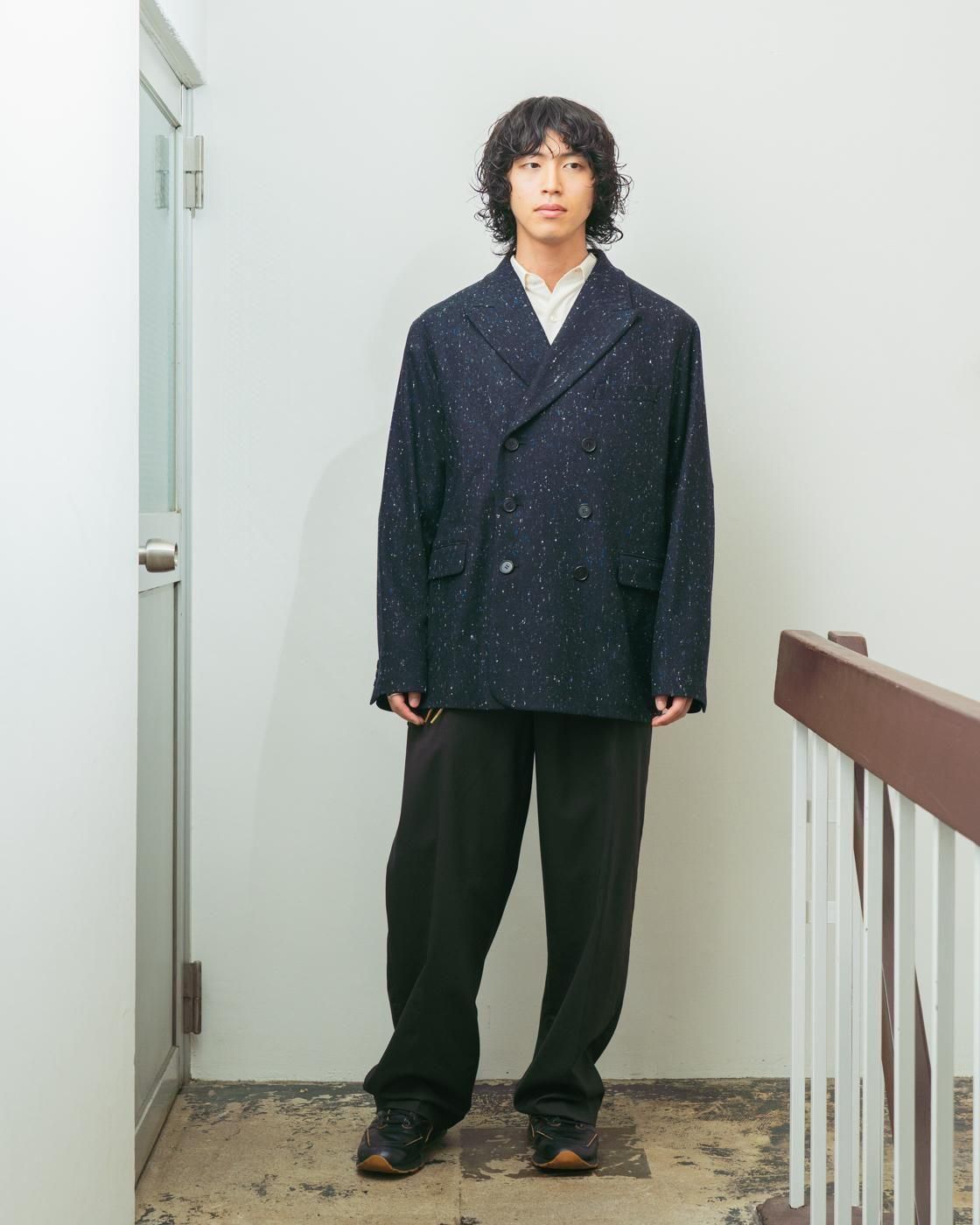 UNUSED * US2512 Wool Lolo Piana Jacket(2Ÿ)