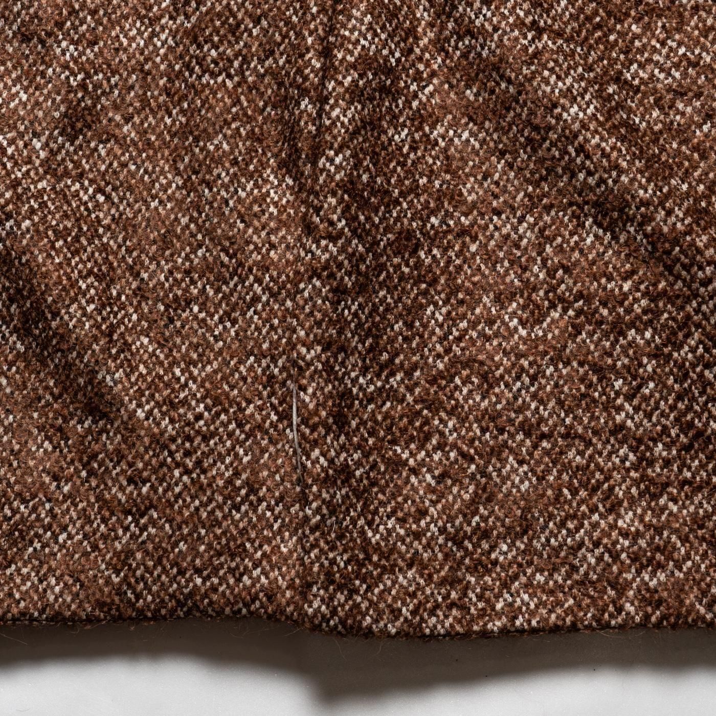 CASEY CASEY * 25HM237 BIG BLOBBY COAT TWEED * Brown