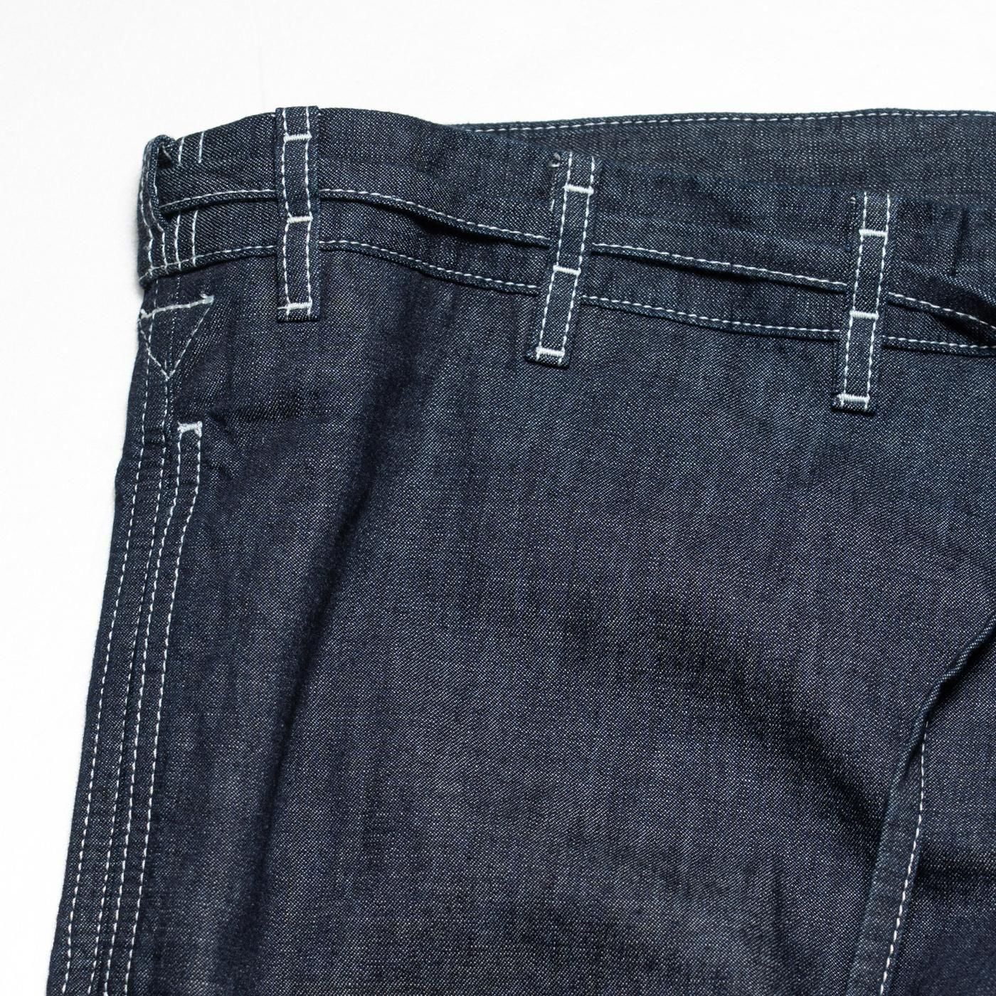 CASEY CASEY * 25HP293 TIE ME UP PANT DENIM L(2Ÿ)