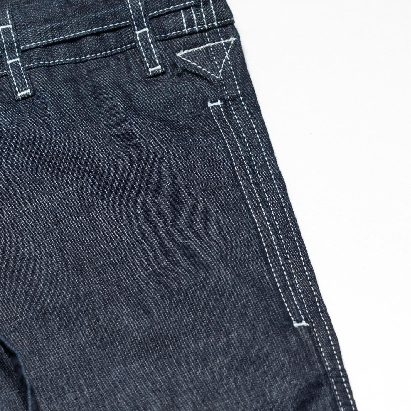 CASEY CASEY * 25HP293 TIE ME UP PANT DENIM L(2Ÿ)