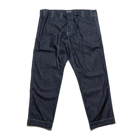 CASEY CASEY * 25HP293 TIE ME UP PANT DENIM L(2Ÿ)