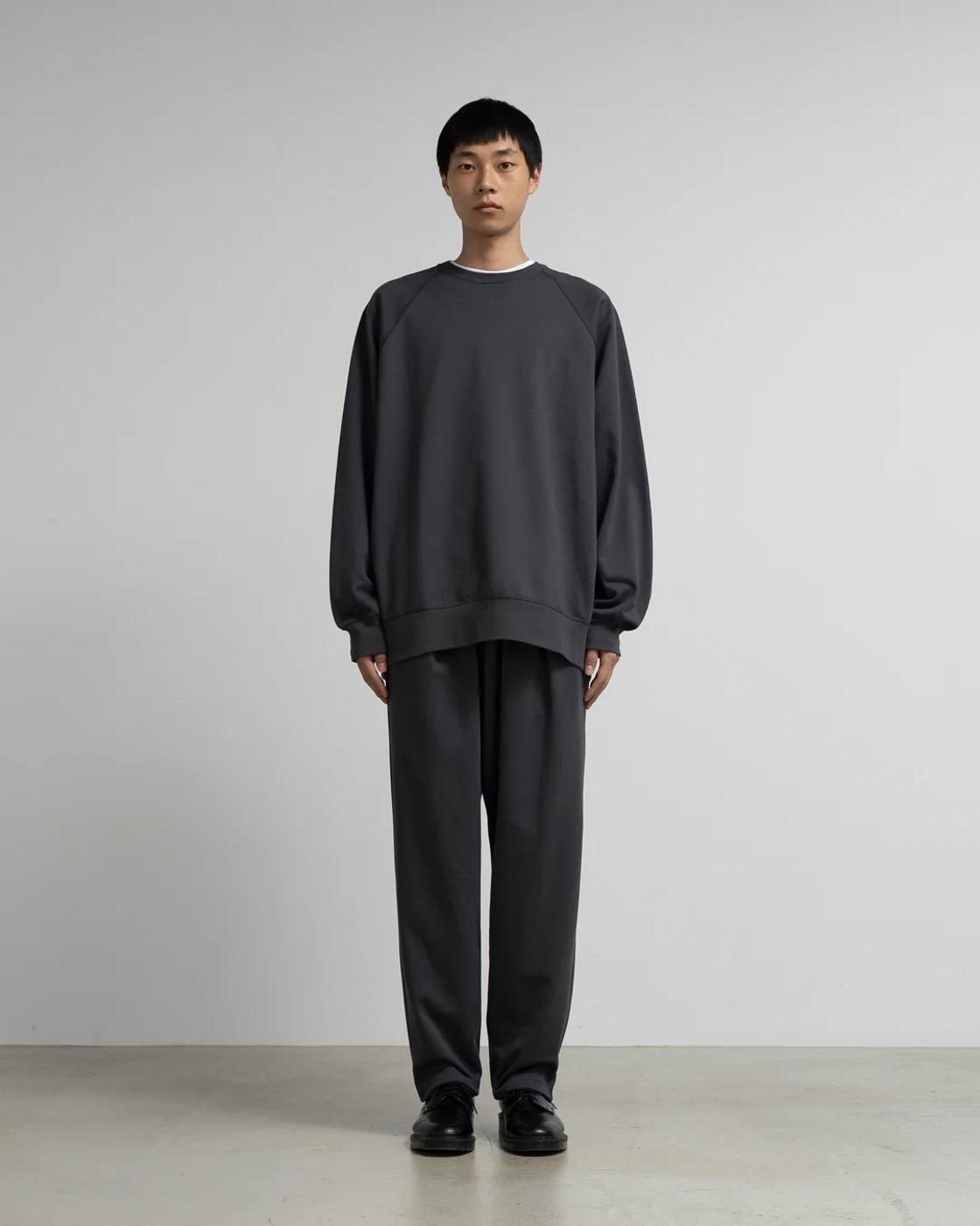Graphpaper * GM253-70195B Hard Terry Crew Neck Sweat(2Ÿ)