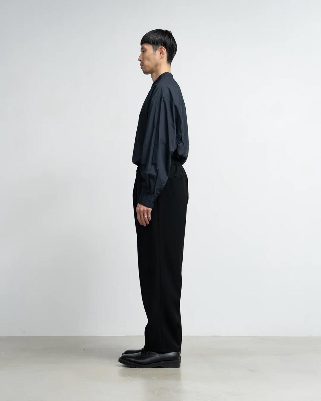 Graphpaper * GM253-40175B Scale Off Wool Wide Tapered Chef Pants(2Ÿ)