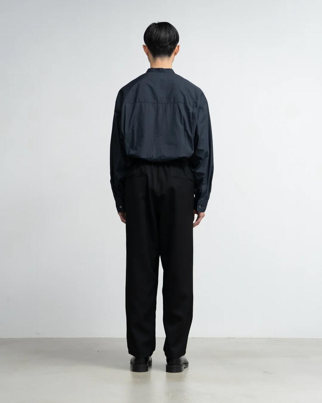 Graphpaper * GM253-40175B Scale Off Wool Wide Tapered Chef Pants(2Ÿ)