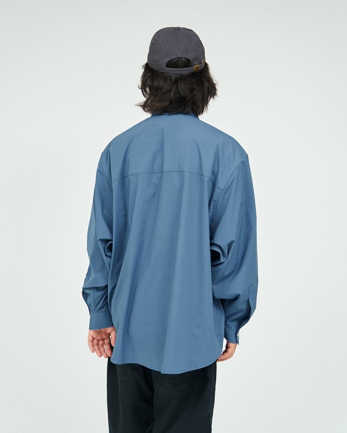 FreshService * MICRO TYPEWRITER FLAP POCKET L/S SHIRT(3Ÿ)