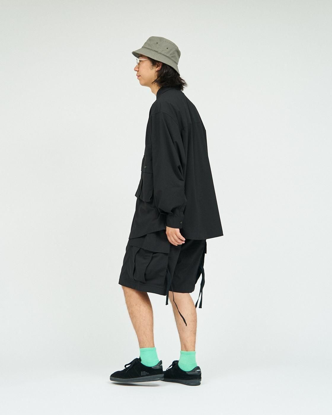 FreshService * MICRO TYPEWRITER FLAP POCKET L/S SHIRT(3Ÿ)