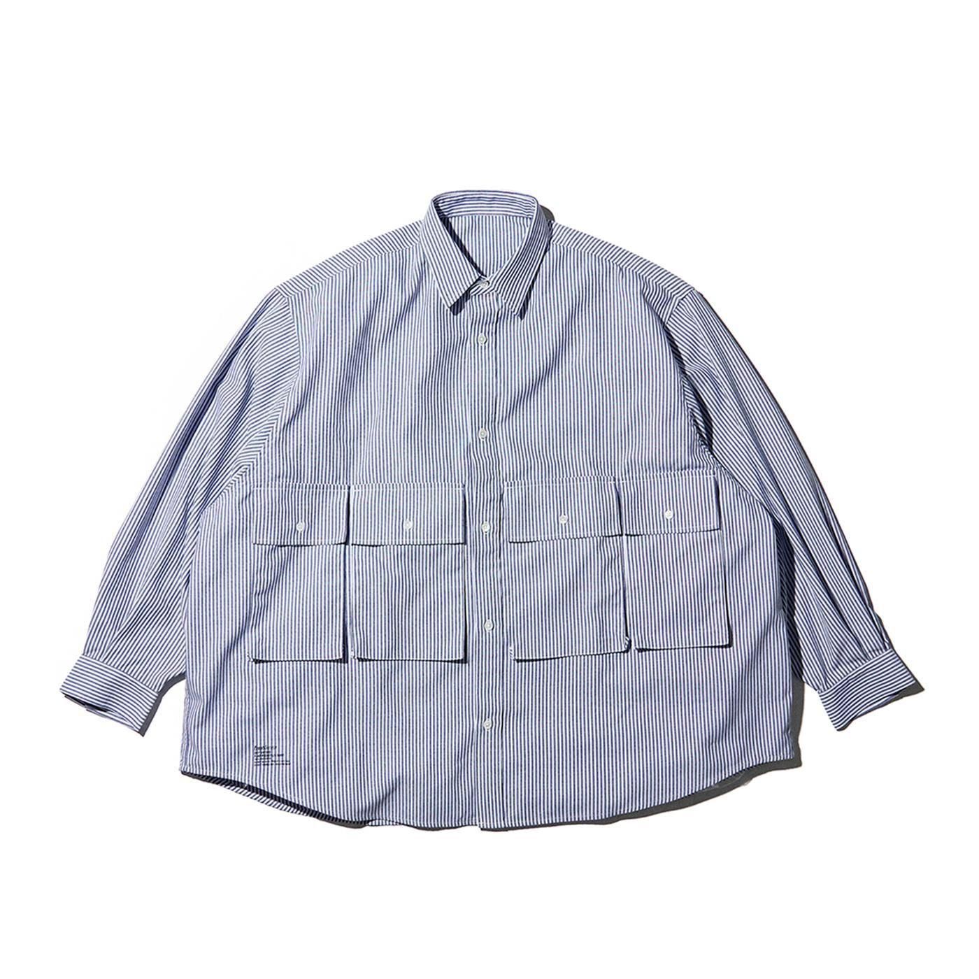 FreshService * DRY OXFORD FLAP POCKET L/S SHIRT(4Ÿ)