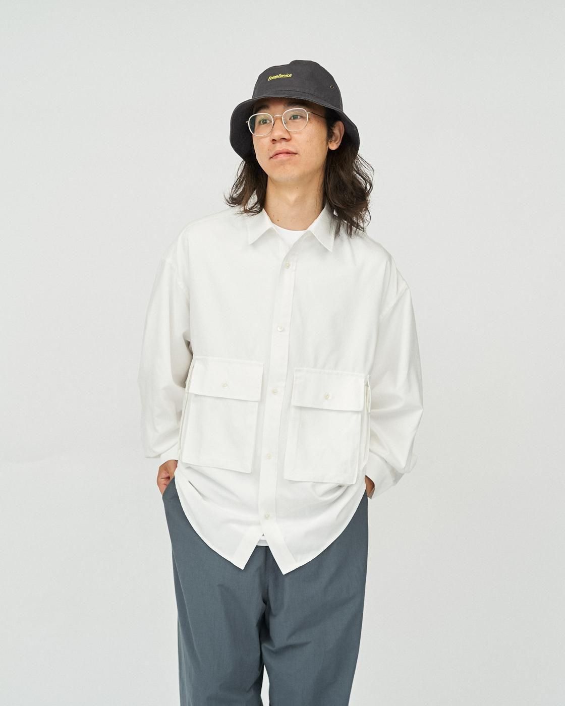 FreshService * DRY OXFORD FLAP POCKET L/S SHIRT(4Ÿ)