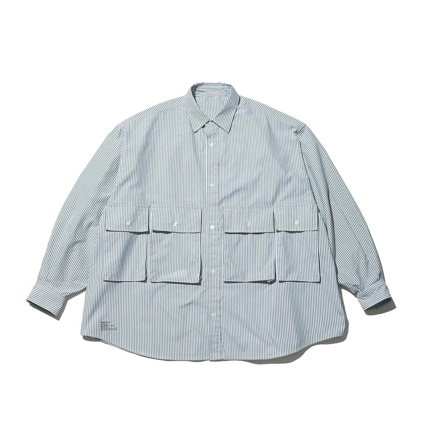 FreshService * DRY OXFORD FLAP POCKET L/S SHIRT(4Ÿ)